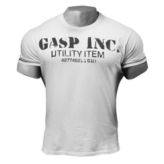 Спортивная мужская футболка Basic utility tee (White) Gasp F-146 фото