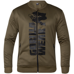 Спортивная мужская кофта Ballinger Track Jacket (Army Green) Gorilla Wear MS-20 фото