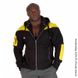 Спортивная мужская куртка DISTURBED JACKET (BLACK/YELLOW) Gorilla Wear KS-495 фото 1