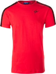 Спортивная мужская футболка Chester T-shirt (Red/Black) Gorilla Wear    F-93 фото