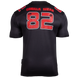 Спортивная мужская футболка Fresno T-shirt (Black/Red)  Gorilla Wear F-566 фото 3