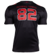 Спортивная мужская футболка Fresno T-shirt (Black/Red)  Gorilla Wear F-566 фото 1
