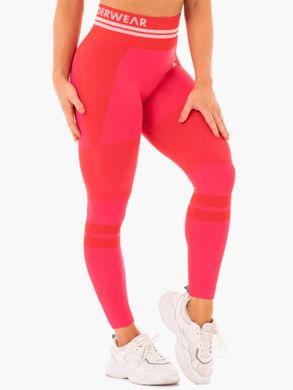 FREESTYLE SEAMLESS LEGGINGS (Red), M