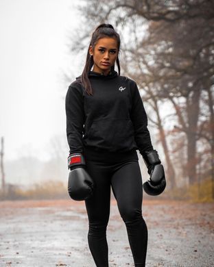 Спортивна жіноча кофта Pixley Zipped Hoodie (Black) Gorilla Wear KJ-1426 фото