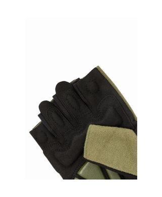 Спортивні чоловічі рукавички Mitchell Training Gloves 2.0 (Black/Army Green) Gorilla Wear  PT-1371 фото