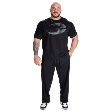 Gasp Inc Mesh Pants (Black/Red) спортивные мужские штаны для бодибилдеров. MhP-1334 фото