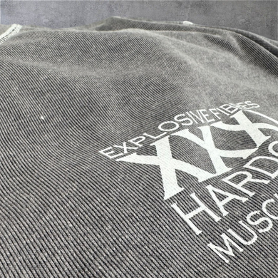 Спортивний чоловічий светр "Classic XXXL Logo" Vintage Wash Sweat - Anvil ) XXXL Explosive Fibres Ltd SwS-1322 фото
