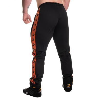 Спортивные мужские штаны Track Suit Pants (Black/Flame) Gasp  TrP-681 фото