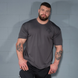 Better Bodies Mesh Standard Tee (Grey) спортивна чоловіча футболка для бодібілдингу. F-1510 фото 1