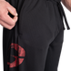 Gasp Inc Mesh Pants (Black/Red) спортивные мужские штаны для бодибилдеров. MhP-1334 фото 4