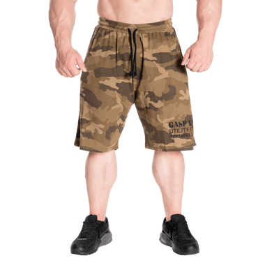 Gasp Thermal shorts (Green Camoprint) спортивні чоловічі шорти для бодібілдингу TSh-1436 фото