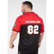 Спортивная мужская футболка Trenton Football Jersey (Black/Red) Gorilla Wear  F-749 фото 2