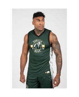 Спортивная мужская майка Orlando Jersey Tank Top (Green) Gorilla Wear M-1340 фото