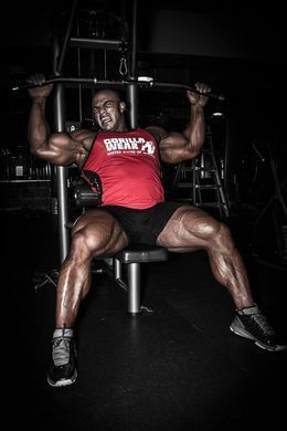 Спортивна чоловіча майка Stretch Tank Tango (Red) Gorilla Wear  M-311 фото