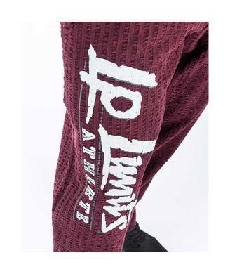 Спортивные мужские штаны Body Pants Seersucker (Bordo) Legal Power BP-719 фото
