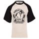 Спортивна чоловіча футболка   Logan T-Shirt (Beige/Black) Gorilla Wear F-1036 фото 1