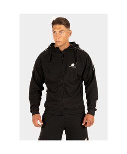 Спортивная мужская кофта Harvey Hooded Track Jacket (Black) Gorilla Wear ZH-1381 фото