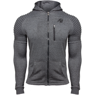 Спортивна чоловіча худі Delta Hoodie (grey) Gorilla Wear ZH-431 фото