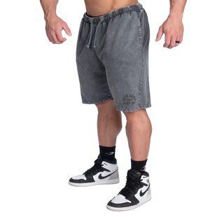Gasp Iron Camp Dynamic Shorts 8&rdquo; (Washed Black) спортивні чоловічі шорти для бодібілдингу. SwS-1482 фото