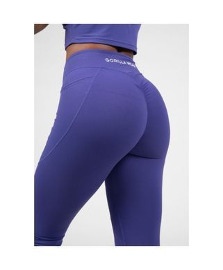 Gorilla Wear Willow Leggings (Navy) cпортивні жіночі легінси для фітнесу. Lj-1290 фото