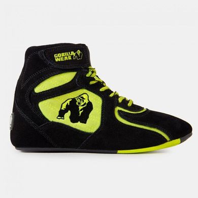 Спортивные женские кроссовки Chicago High Tops (Neon Lime) Gorilla Wea BT-545 фото