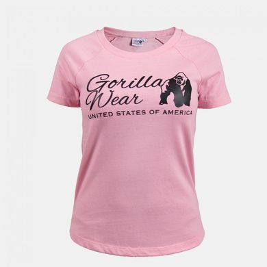 Спортивная женская футболка Lodi T-shirt ( Pink) Gorilla Wear  FJ-483 фото
