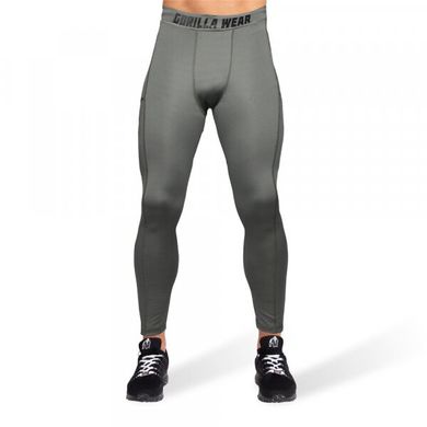 Спортивные мужские тайтсы Smart Tights (Gray) Gorilla Wear Tis - 211 фото