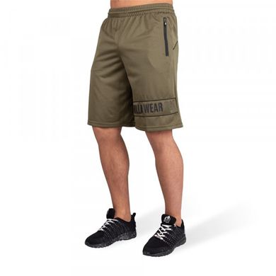 Спортивные мужские шорты Branson Shorts (Army Green) Gorilla Wear  SH-534 фото