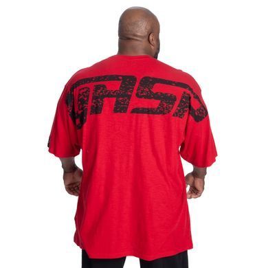 Gasp GK Slub Iron Tee (Washed Chili Red) мужская спортивная футболка для бодибилдинга F-1437 фото
