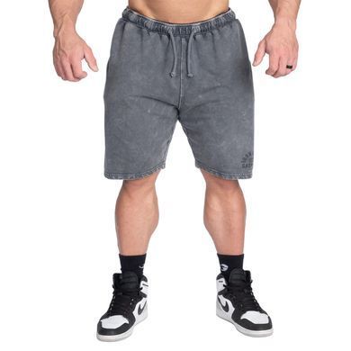 Gasp Iron Camp Dynamic Shorts 8&rdquo; (Washed Black) спортивні чоловічі шорти для бодібілдингу. SwS-1482 фото