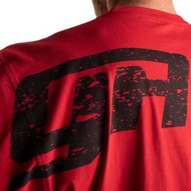 Gasp Original Tee (Chili Red) мужская футболка для бодибилдинга. F-312 фото