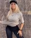 Gorilla Wear Bixby Oversized (Beige) спортивна жіночі футболка для фітнесу. Fj-1550 фото 6