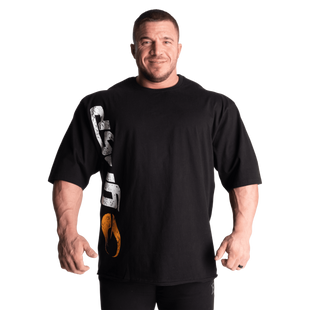 GASP Iron Tee (Black) мужская спортивная футболка для бодибилдинга. F-1418 фото