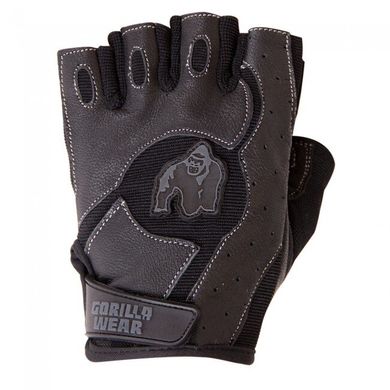 Спортивні чоловічі рукавички Mitchell Training gloves (Black) Gorilla Wear PT-596 фото