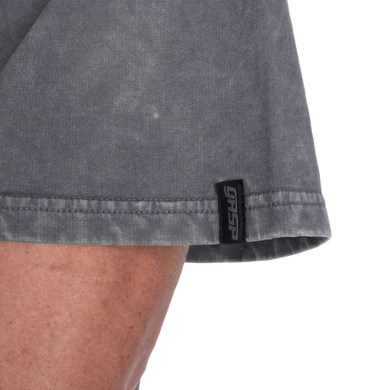 Gasp Iron Camp Iron Tee (Washed Black) спортивна чоловіча футболка для бодібілдингу. F-1495 фото