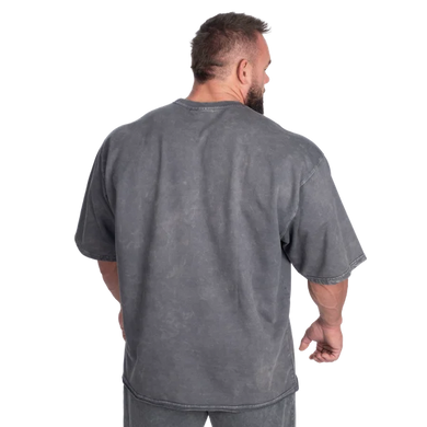 Gasp Iron Camp Iron Tee (Washed Black) спортивна чоловіча футболка для бодібілдингу. F-1495 фото