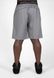 Спортивные мужские шорты MERCURY MESH SHORTS (GRAY/BLACK) Gorilla Wear  MSh-69 фото 3
