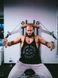 Better Bodies Legacy Stringer (Black/Grey) мужская спортивная майка для бодибилдинга. M-1161 фото 6