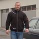 Спортивний чоловічий светр  Zip-Sweater "Gym" (black/white) Brachial ZH-313 фото 6