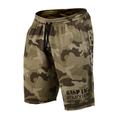 Спортивні чоловічі шорти Thermal shorts (Green camo) Gasp ShT-46 фото