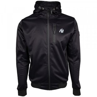 Спортивная мужская куртка Glendale Jacket (Black) Gorilla Wear SJ-340 фото