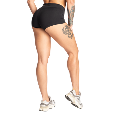 Спортивные женские шорты Shaped Hotpants (Black) Better Bodies ShS-1306 фото