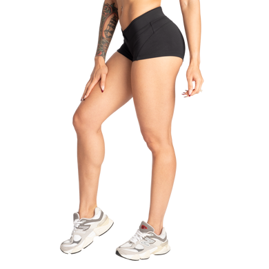 Спортивные женские шорты Shaped Hotpants (Black) Better Bodies ShS-1306 фото