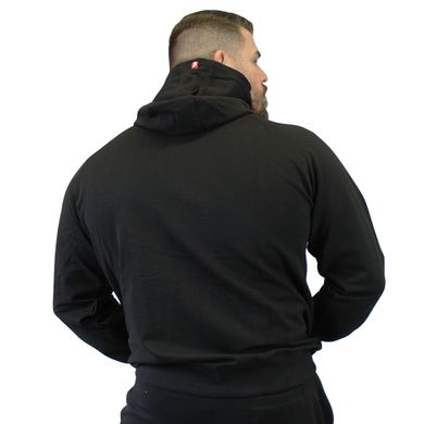 Спортивный мужской костюм "Tapered" Set (black) Brachial KS-381 фото