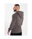 Спортивная мужская кофта Georgia Zipped Hoodie (Gray) Gorilla Wear ZH-1373 фото 2