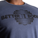 Спортивная мужская футболка Recruit Tee (Sky Blue) Better Bodies  F-753 фото 4