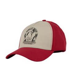 Спортивная мужская кепка Buckley Cap (Red/ Beige)  Gorilla Wear cap-1026 фото
