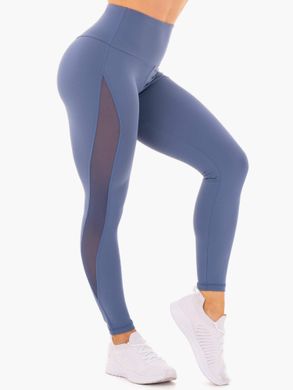 Спортивные женские леггинсы Hype Leggings (Steel Blue) Ryderwear Lj-620 фото