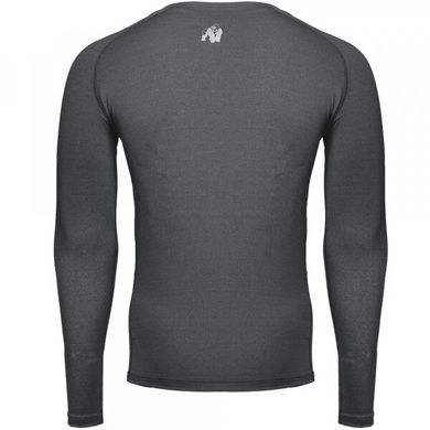 Спортивная мужская футболка Rentz Long Sleeve (Dark Gray) Gorilla Wear LS-85 фото