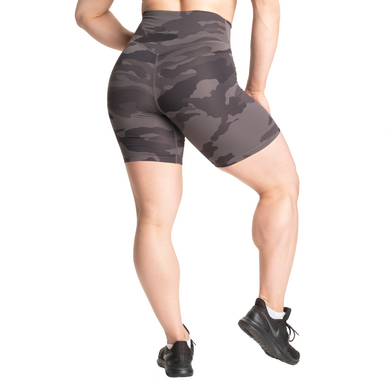 Спортивні жіночі шорти Core Biker Shorts (Charcoal Camo) Better Bodies SjSh-1072 фото